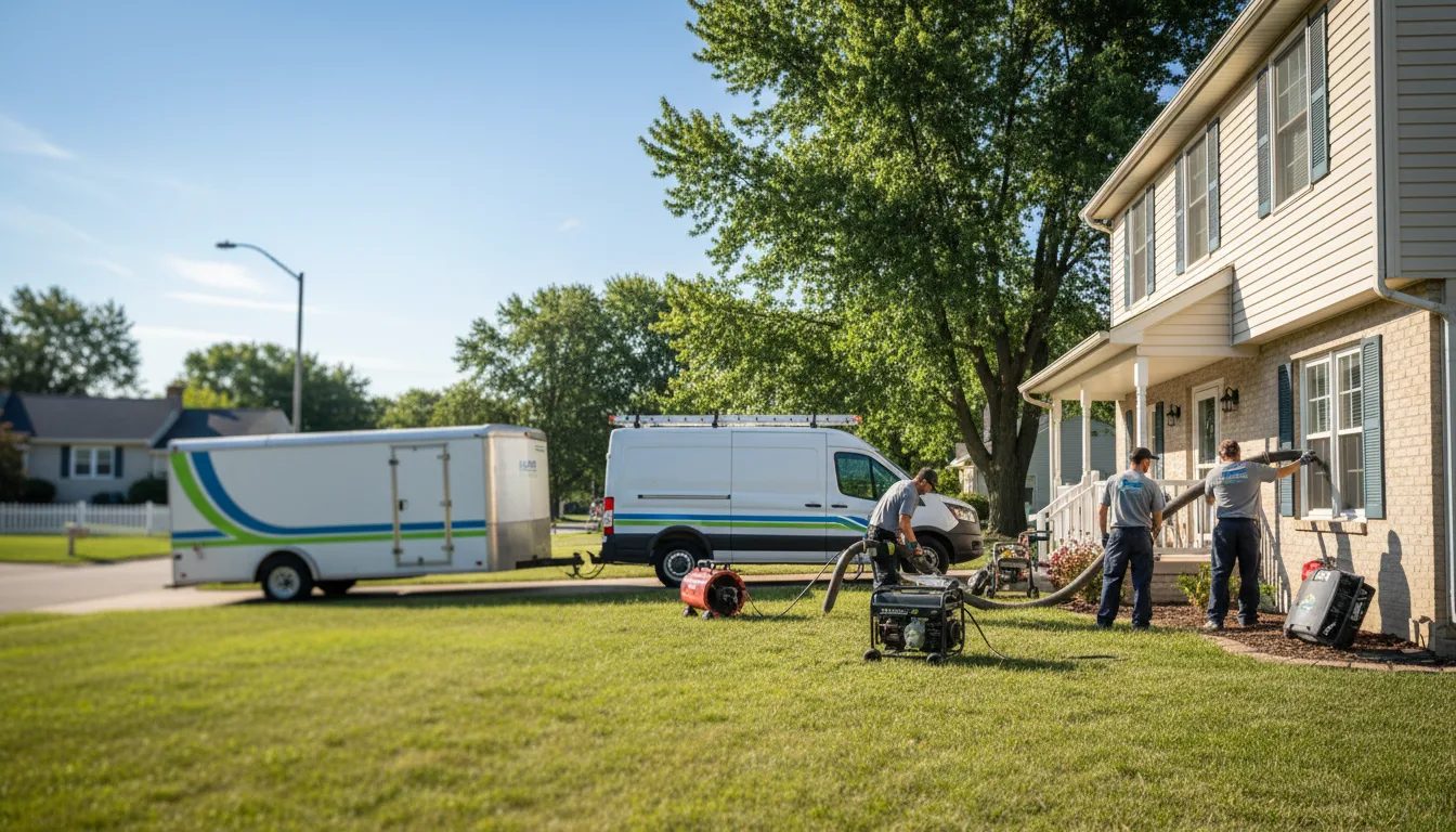 Flooded Basement Restoration And Cleanup With Repair in Oklee, MN near me